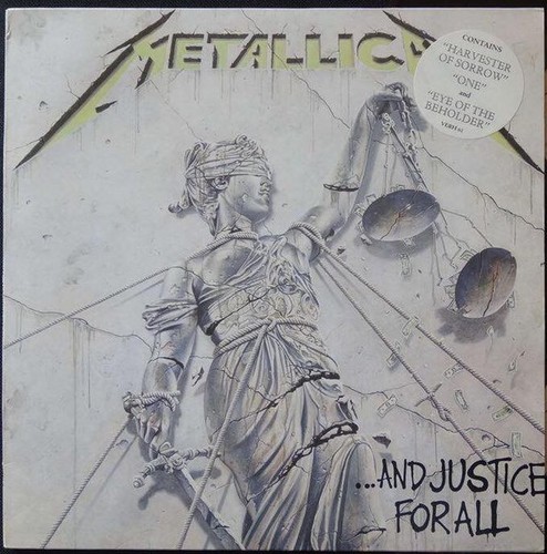 Metallica and justice for - -,