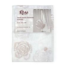 Tenda Rose Ricamata con Anelli