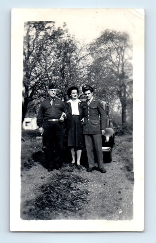 Vecchia foto epoca trio - vecchia,