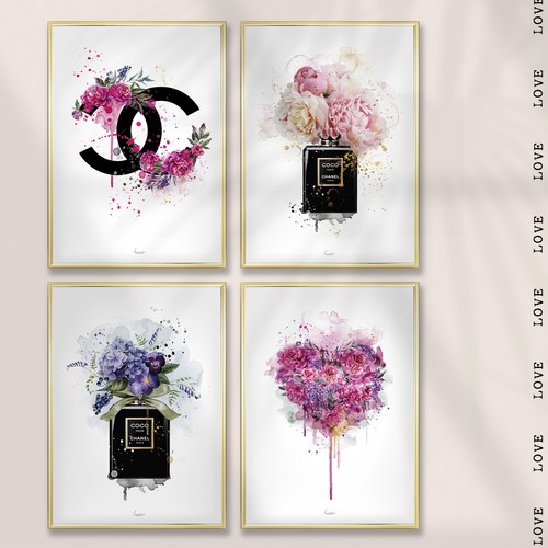 Poster set pz 1 - 4,