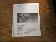 Sony RDR-HX525 RDR-HX725