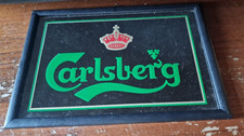 QUADRO A SPECCHIO PUBBLICITARIO CARLSBERG BIRRA