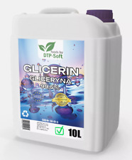 10L Glicerina 99,5% | Qualità Farmaceutica E422 | 100% Vegetale | 1x10L