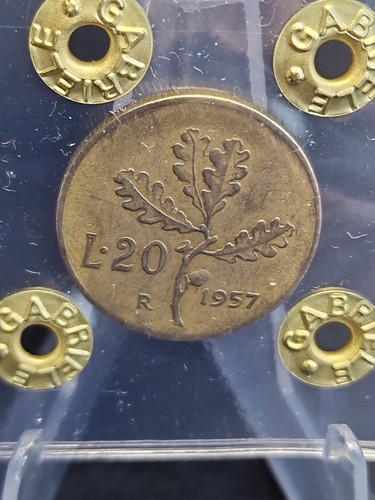 Lire del 1957 gambo largo - lire,
