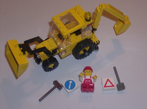 Lego 6662 backhoe con - lego,