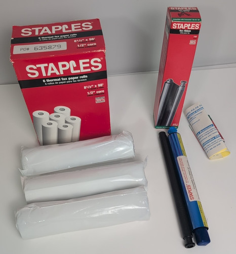 Staples scatola rotoli di - staples,