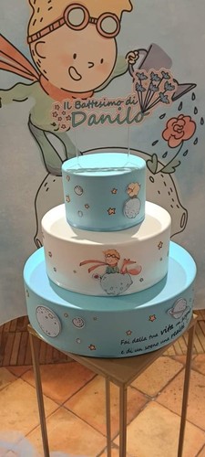 Torta scenografica battesimo - scenografica,