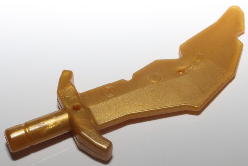 Lego spada scimitarra oro - spada,