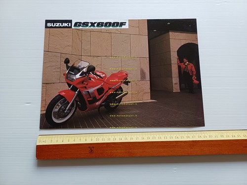 Suzuki gsx 600 1991 depliant - suzuki,