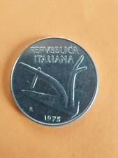 moneta  10 lire spiga anno