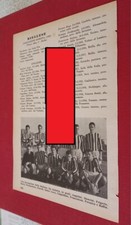 BIELLESE SQUADRA foglio/pagina tratto da almanacco calcio Rizzoli 1958
