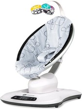 4moms mamaRoo® 4 - Silver Plush - Sdraietta per Bambini