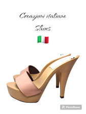 Zoccoli donna tacco alto