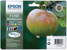 CARTUCCIA EPSON MELA T1291 T1292 T1293 T1294 T1295 ORIGINALE - MULTIPACK COLORI