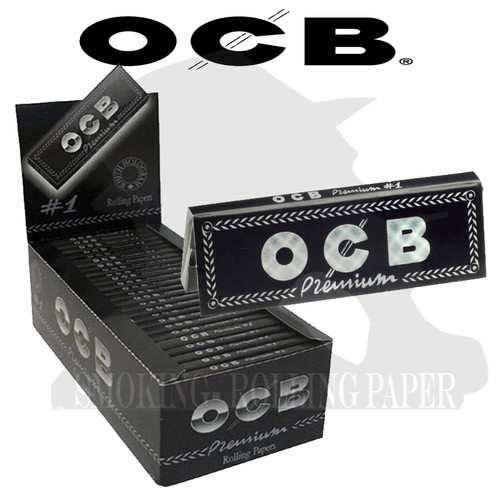 Cartine ocb nere - premium, black