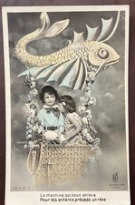 ANTIQUE FRENCH RPPC FANTASY