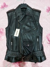 Giacca pelle donna - in,