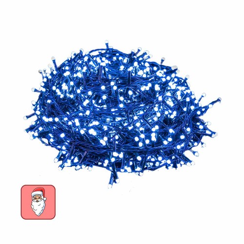Catena 300 led 15m luce - luce, blu