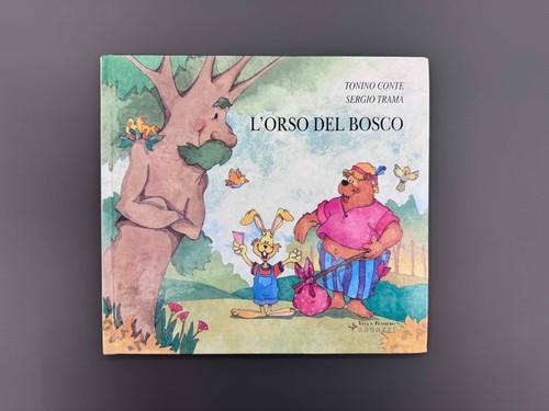 Orso del bosco libro - del,