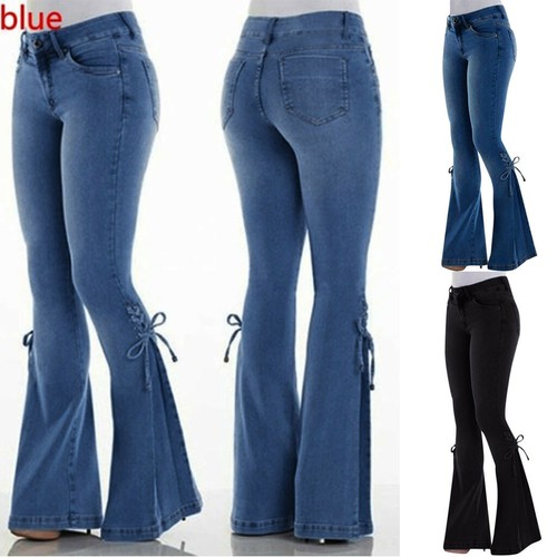 Jeans donna vita alta - , denim