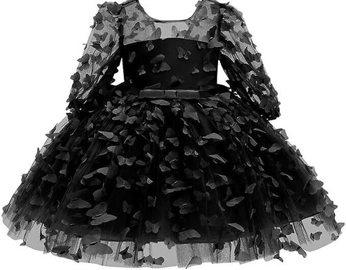 Vestito farfalla paillettes