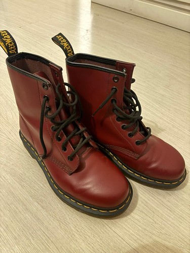Martens bordeaux usate - bordeaux, 30.