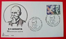 Busta primo giorno FDC Capitolium 494 ERNESTO TEODORO MONETA 1983