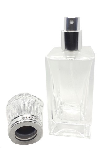 50ml empty glass - glass, spray