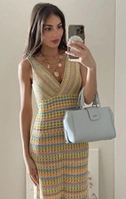 ZARA ABITO LUNGO IN MAGLIA