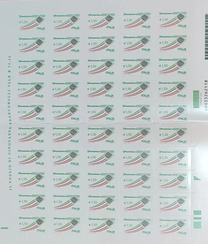 Italia francobolli letterina - francobolli,