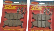 KIT COPPIE PASTIGLIE FRENO SBS