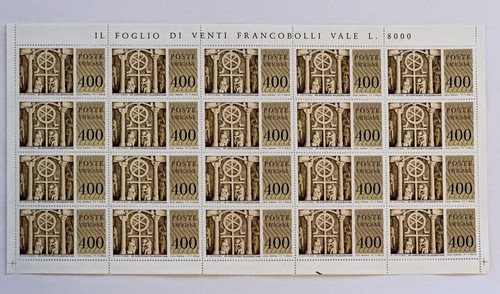 Vaticano 1977 serie musei - vaticano,