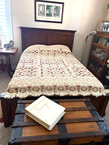 Letto matrimoniale vintage - matrimoniale,