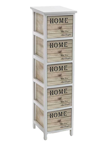 Cassettiera cassetti slim - 5,