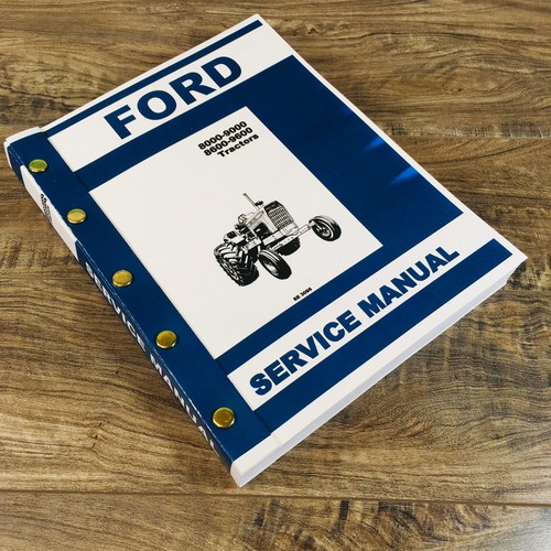 Ford 8000 8100 8200 - 8400, 8600