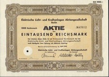 GERMANIA Luce elettrica e