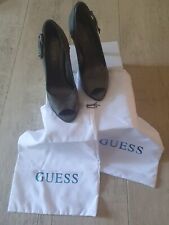 GUESS SIZE 36 Scarpe con tacco 12 Donna Fashion style #Chanel Vera OCCASIONE!! 