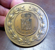 MEDAGLIA IN BRONZO " VILLA
