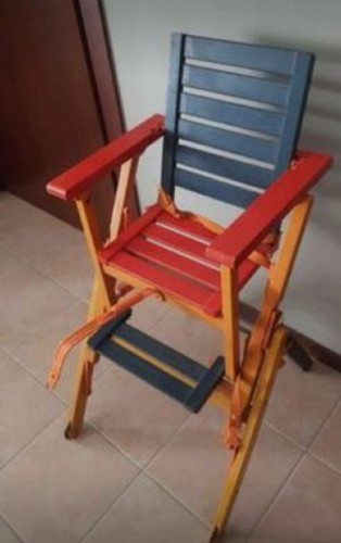Seggiolone vintage - seggiolone,