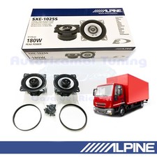 Alpine SXE-1025S Casse Altoparlanti Coassiali 100mm 180W per IVECO EUROCARGO III