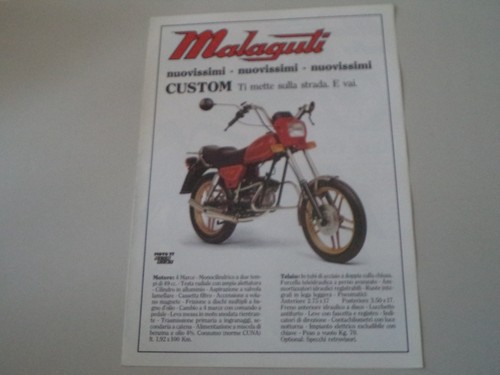 Depliant brochure malaguti - depliant,