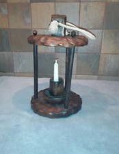 Lanterne vintage en bois