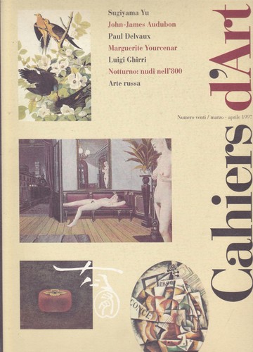 Cahiers art 20 - n.,