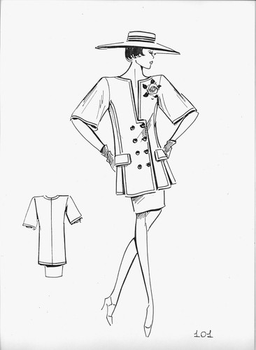Bozzetto figurino moda - bozzetto,