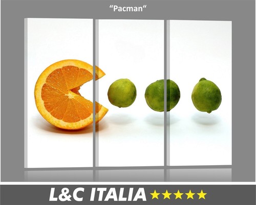 Pacman quadri stampa tela - -,
