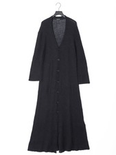 Nuovo cardigan lungo nero ANN