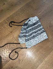 top uncinetto donna fatto a