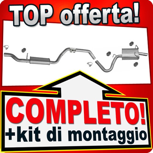 Scarico completo per fiat - scarico,