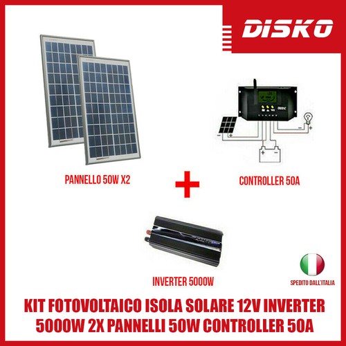 Kit fotovoltaico isola solare - fotovoltaico,