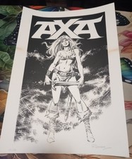 LITOGRAFIA AXA ENRIQUE BADIA ROMERO NUMERATA E FIRMATA LEGGERI SEGNI DEL TEMPO